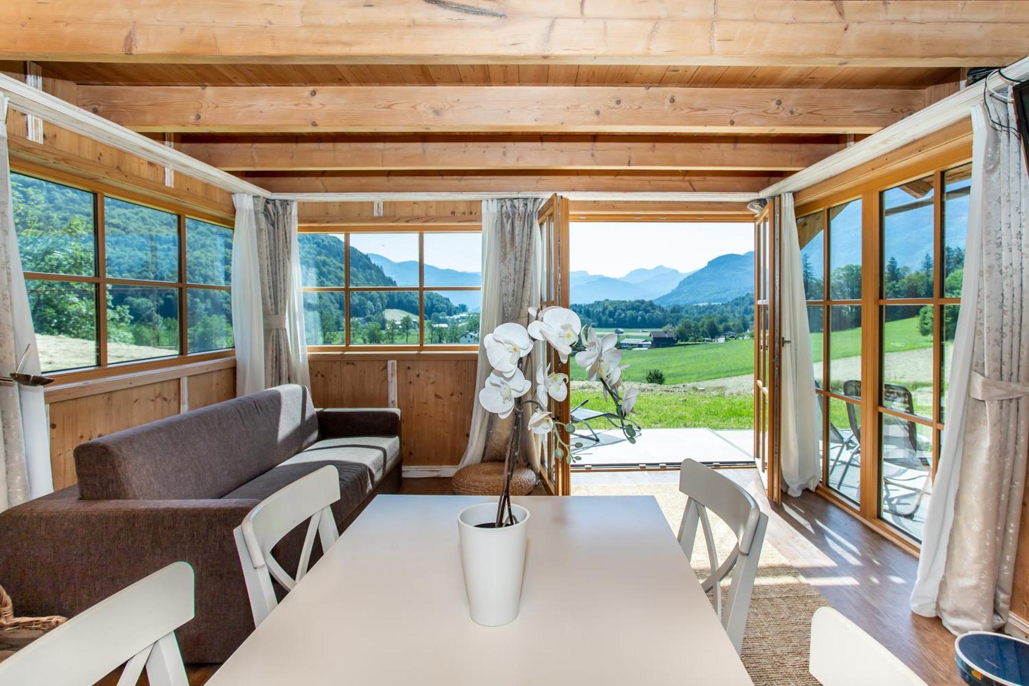 Naturresort Fischergut - Lodge Wolfgangthal Sankt Wolfgang im Salzkammergut Ngoại thất bức ảnh